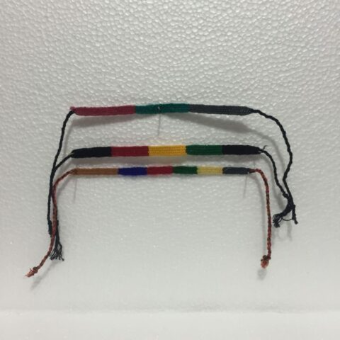 Pulsera artesanal multicolor (chica) al mayoreo — Imagen 1